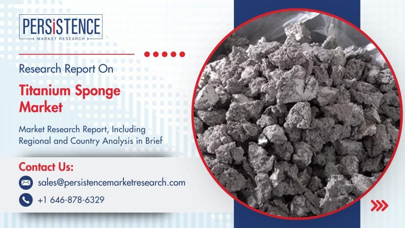 Titanium Sponge Market Set to Surpass New Heights, Driven by Aerospace and Defense Demand - Persistence Market Research