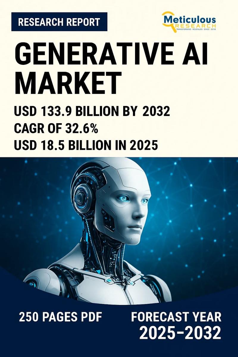 Generative AI Market to Reach $133.9 Billion by 2032: Key Trends and Opportunities