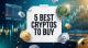 5 Best Cryptos to Buy Before the Next Leg Up: AlphaPepe Presale Hits New Milestone as Liquidity Floods Back into Altcoins