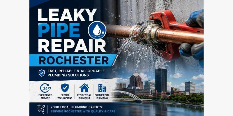 Leaky Pipe Repair Rochester: A Complete Homeowner's Guide