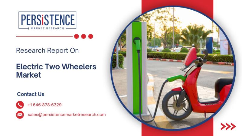Electric Two Wheelers Market Forecasted to Grow at 11.6% CAGR, Reaching USD 58.6 Billion by 2031 from USD 19.6 Billion in 2024 | Persistence Market Research