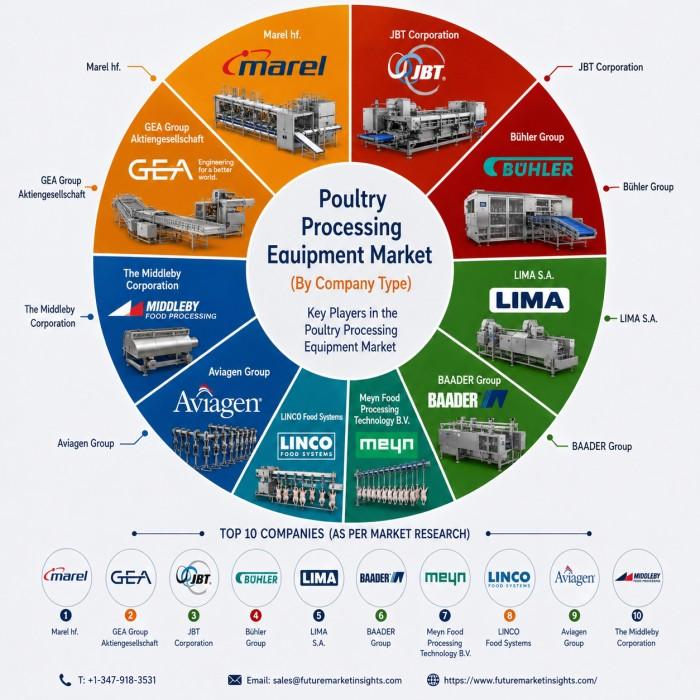 Poultry Processing Equipment Market to Reach USD 7.4 Billion