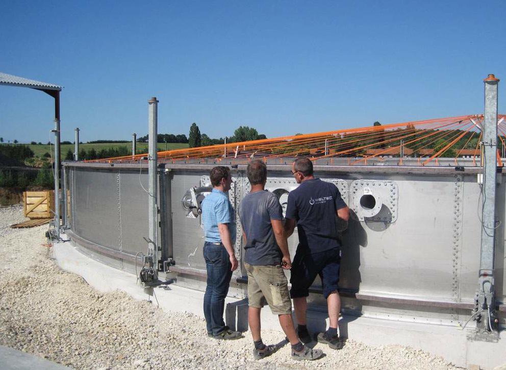 WELTEC Builds another Plant with Heat Concept in France