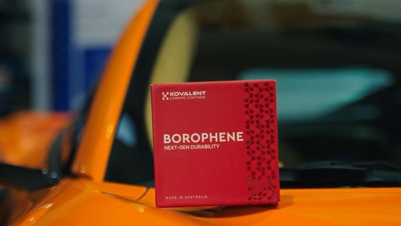 Discover Kovalent Borophene Coating, engineered for lasting gloss, superior protection, and professional ceramic coating