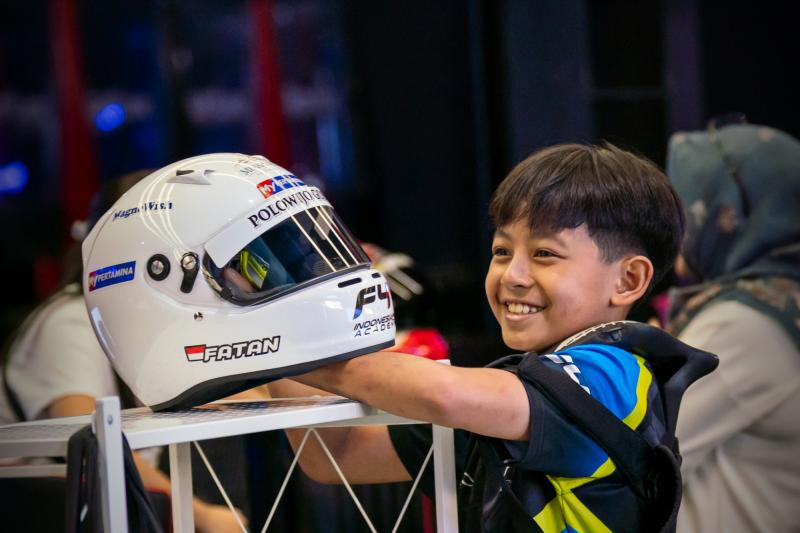 Fatan preparing for Round 5 Kart.inc Pro League with MyPertamina