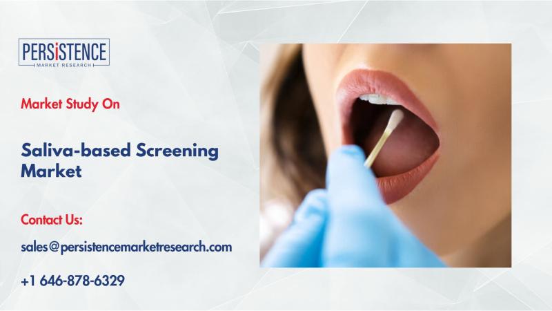Saliva Based Screening Market Value to Reach US$ 738.5 Mn by 2033, Driven by Non-Invasive Testing