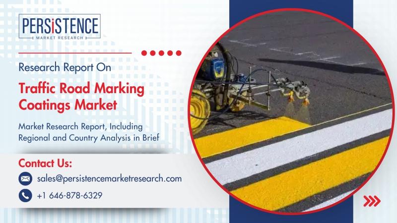 Traffic Road Marking Coatings Market to Surpass US$ 9.7 Bn by 2032 with 5.5% CAGR Growth - Persistence Market Research