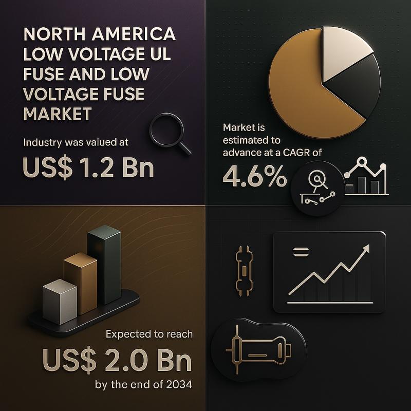 North America Low Voltage UL Fuse and Low Voltage Fuse Market Forecast 2034: Rising Focus on Safety Standards and Smart Infrastructure to Fuel Market Expansion | Transparency Market Research, Inc
