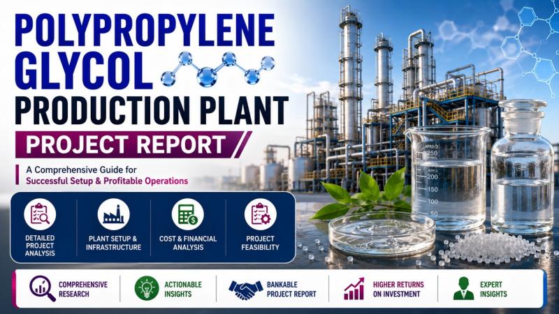 Polypropylene Glycol Production Plant Project Report 2026: