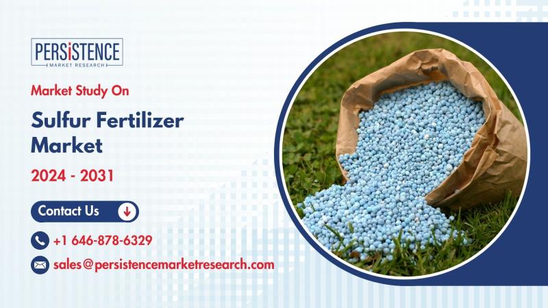 Sulfur Fertilizer Market to Reach US$6.0 Bn by 2031 Amid Growing Crop Nutrient Demand