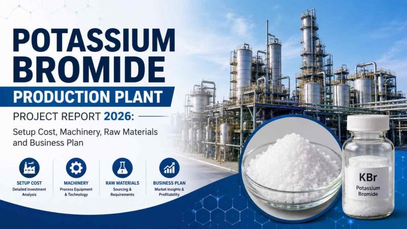Potassium Bromide Production Plant Project Report 2026: Setup