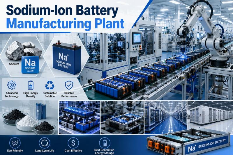 Sodium-Ion Battery Manufacturing Plant Report 2026: