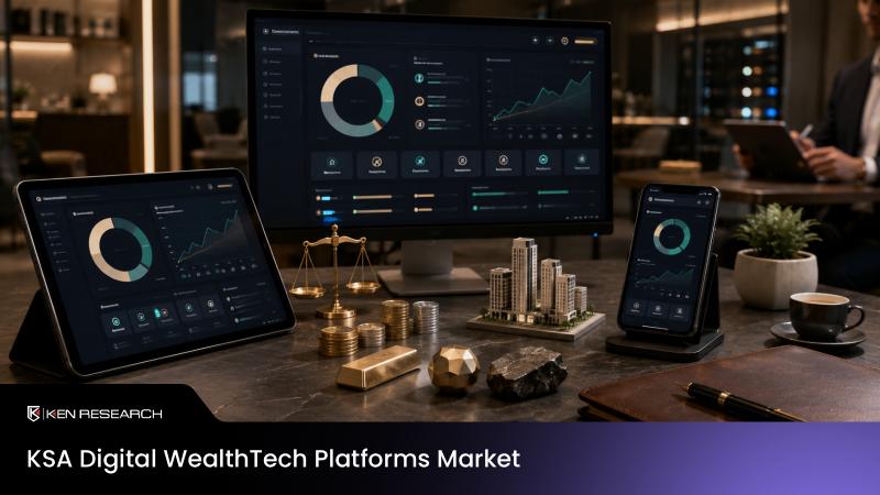 KSA Digital WealthTech Platforms Market reaches USD 1.9 billion amid fintech adoption, Vision 2030, and digital investment growth.