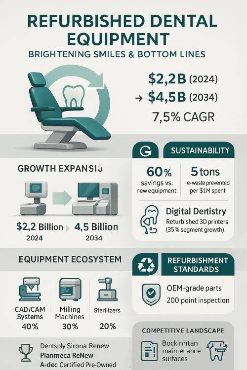 Refurbished Dental Lab Equipment Market: Cost-Effective and Sustainable Solutions for Modern Dentistry