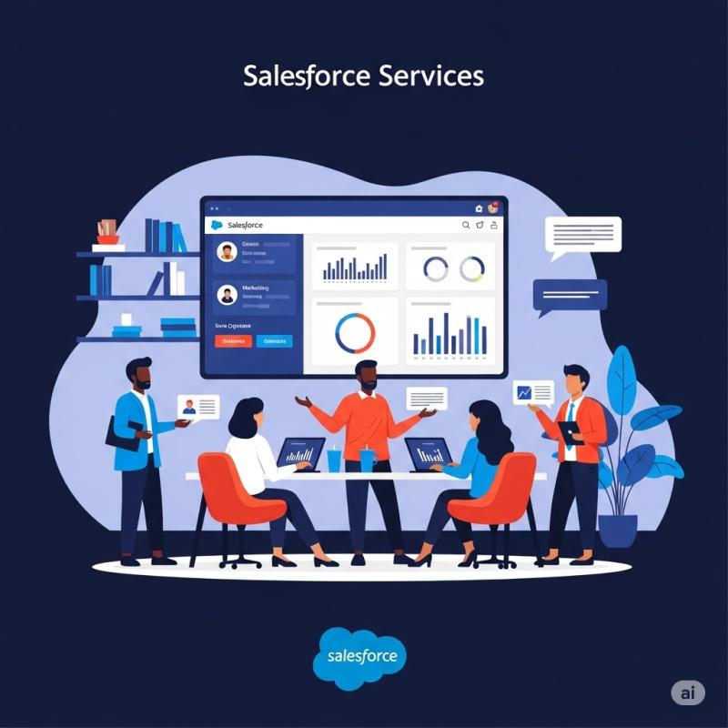 Salesforce Services Market to Skyrocket to USD 73.29 Billion by 2034, Driven by Digital Transformation and AI Integration
