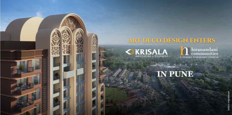 Krisala x Hiranandani Township in Pune Brings Art Deco Design