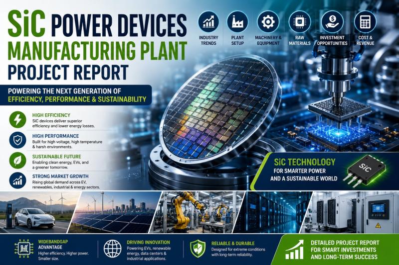 SiC Power Devices Manufacturing Plant Project Report (DPR)