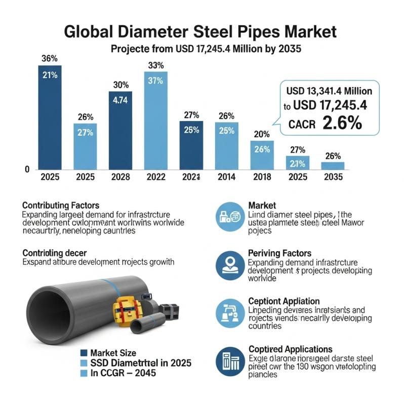 Large Diameter Steel Pipes Market Set for Steady Growth to USD 17,245.4 million by 2035