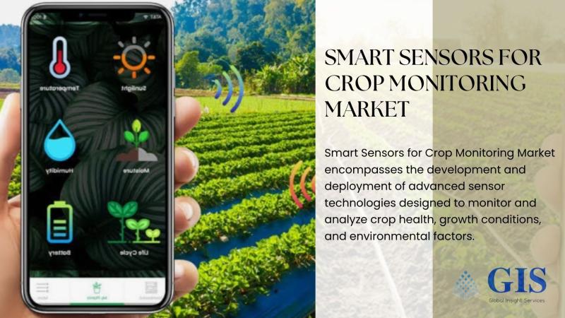 Smart Sensors Revolutionize Agriculture: Crop Monitoring Market Grows with Tech-Driven Precision
