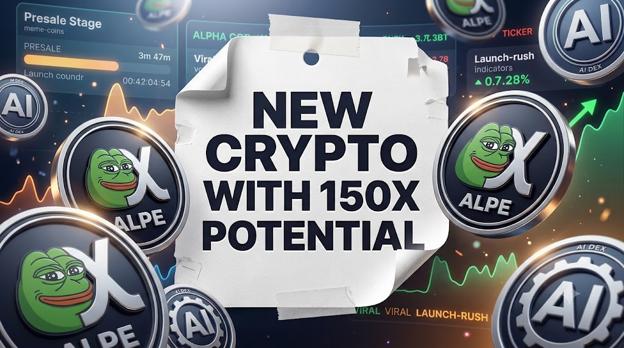 AlphaPepe's theoretical 150x level sits near $3.303, backed by products rather than one altcoin-season promise.