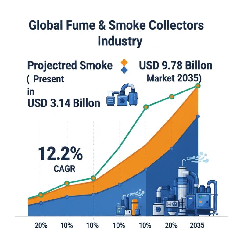 Fume and Smoke Collectors Market Set to Reach USD 9.78 Billion by 2035