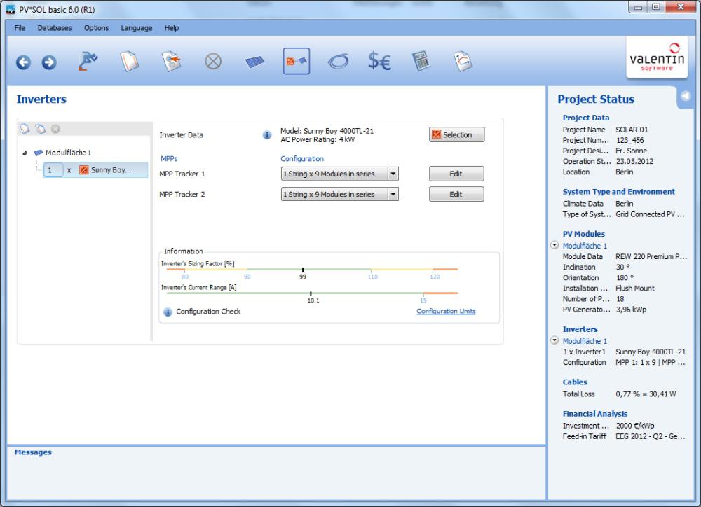 Fresh from Intersolar: Effectively Designing PV Plants with Valentin Software’s Planning Program PV*SOL basic 6.0