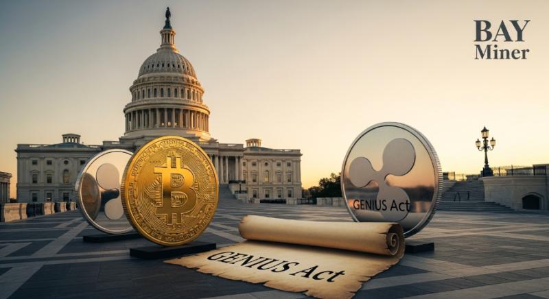 Post-GENIUS Act Shift: How BAY Miner Turns Smartphones Into Hardware-Free BTC & XRP Passive Income Machines