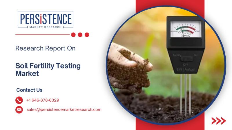 Soil Fertility Testing Industry Set for Strong Growth, Surpassing USD 2.28 Billion by 2033 with 6.3% CAGR | Persistence Market Research