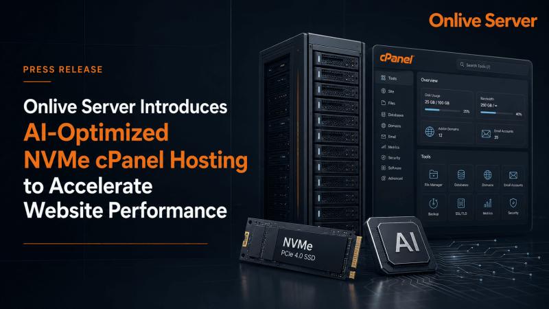 AI-powered NVMe cPanel Hosting delivers ultra-fast speed, enterprise security, and seamless website management.