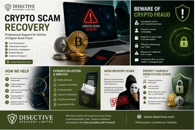 Disective Limited: Crypto Recovery Services for Victims