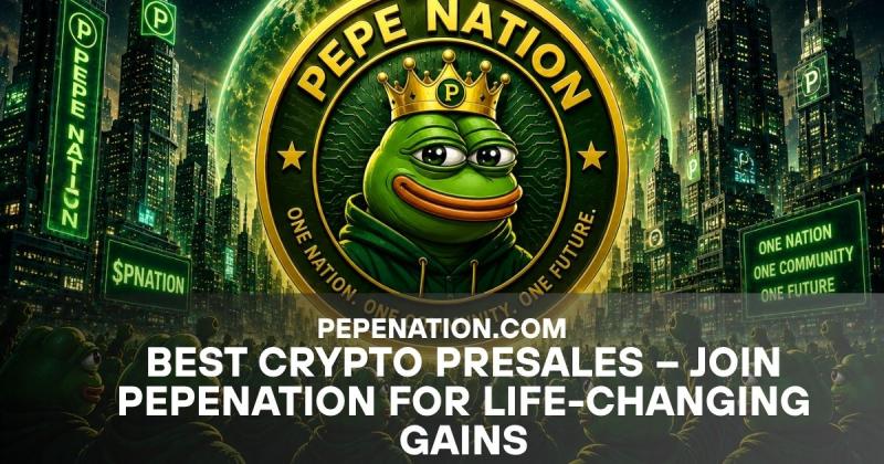 Best Crypto Presales - Join PepeNation for Life-Changing Gains