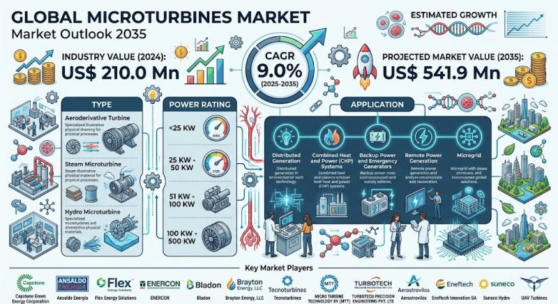 Microturbines Market