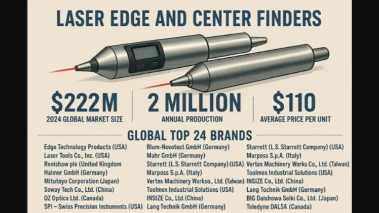 Global and U.S. Laser Edge and Center Finders Market Report, Published by QY Research.