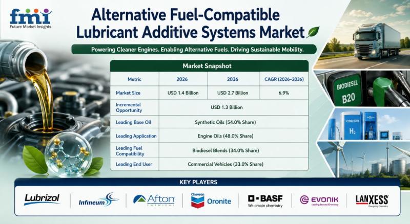 Alternative Fuel-Compatible Lubricant Additive Systems