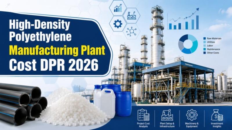 High-Density Polyethylene Manufacturing Plant Cost DPR 2026: