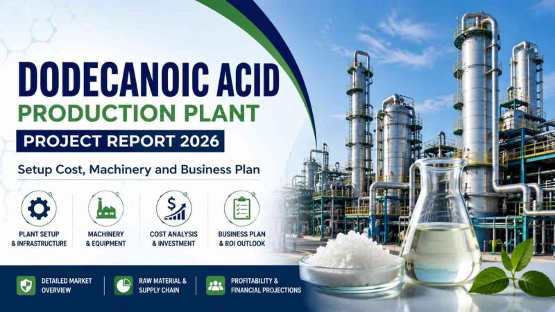 Dodecanoic Acid Production Plant Project Report 2026: Setup