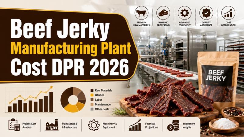 Cost Analysis for a Beef Jerky Manufacturing Plant 2026: Setup