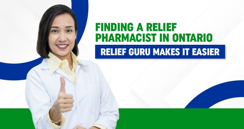 relief pharmacist jobs ontario