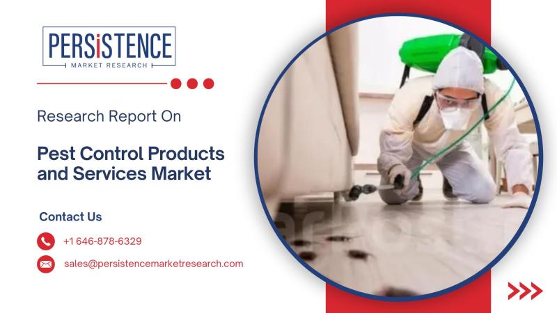 Pest Control Products and Services Market to Witness Steady Expansion by 2032 Amid Growing Concerns Over Health Risks and Infestation | Persistence Market Research