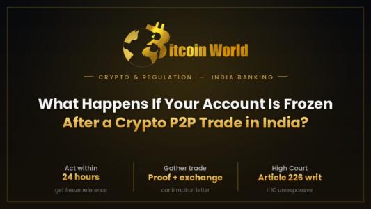 What Happens If Someone's Account Is Frozen After a Crypto P2P