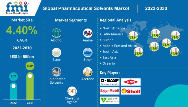 Pharmaceutical Solvents Market Key Drivers - Procter & Gamble, Merck KGaA, Clariant AG, Eastman Chemical Company, Yip's Chemical Holdings, Mitsubishi Chemical, Royal Dutch Shell