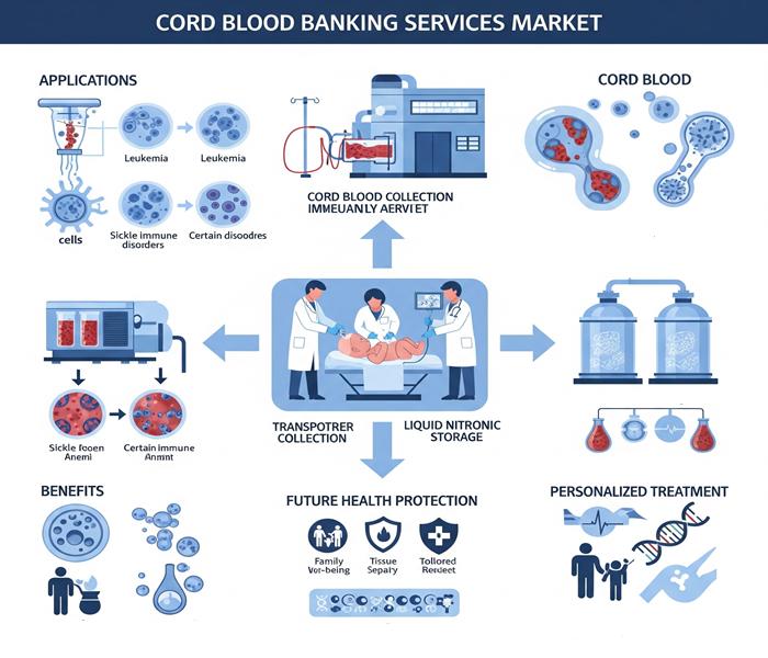 Cord Blood Banking Services Market All Sets for Continued Outperformance: CorCell Companies, CBR Systems, PerkinElmer