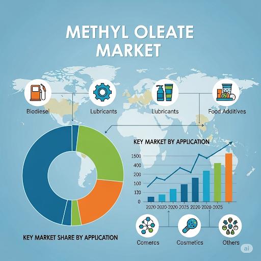 Methyl Oleate Market Outlook 2025 to 2035 Growth Insights with KLK OLEO, Kedia Organic Chemicals Pvt Ltd., Hebei Jingu Plasticizer Co., Ltd., Merck KGaA, Thermo Fisher Scientific India Private Limited, Acme Synthetic Chemicals, and Tokyo Chemical Industry