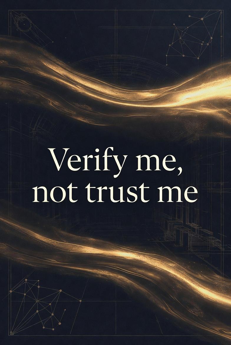 Verify me, not trust me: HORIZON SHIELD's core principle for construction cost verification.