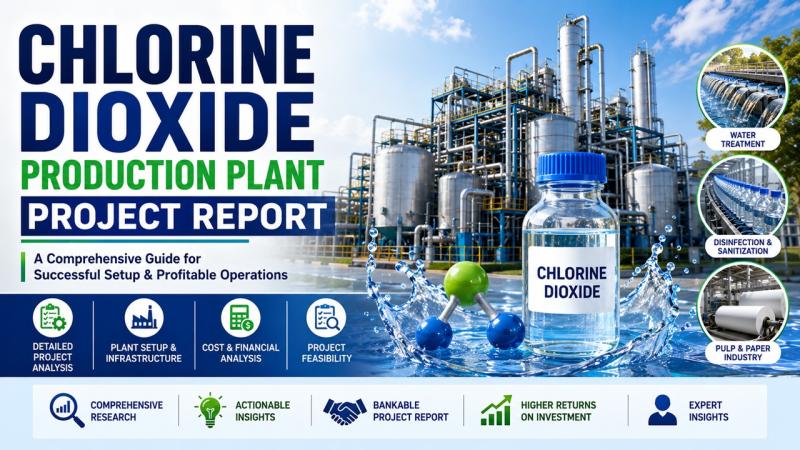 Chlorine Dioxide Production Plant DPR & Unit Setup - 2026: Demand