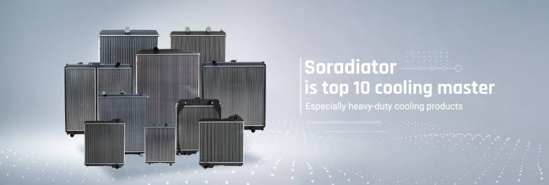 High-Quality Construction Radiator for Excavator & Loader -