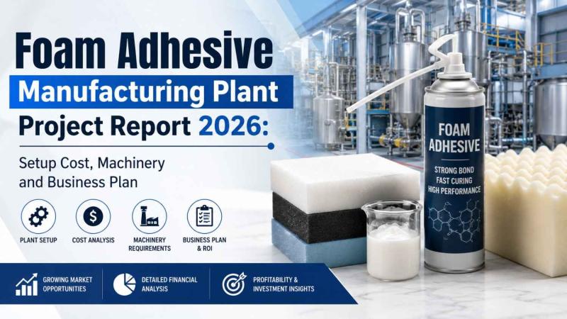 Foam Adhesive Manufacturing Plant Project Report 2026: Setup