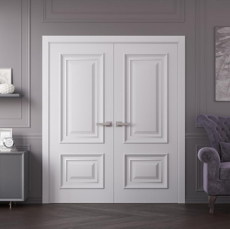 Luxury Enamel door with figured beading