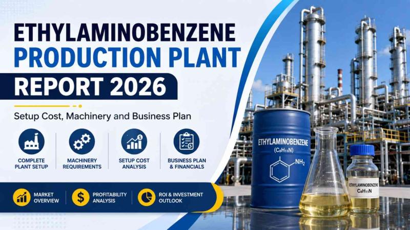 Ethylaminobenzene Production Plant Report 2026: Setup Cost,