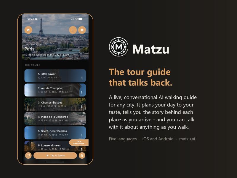 Swiss solo founder ships a conversational AI travel guide that